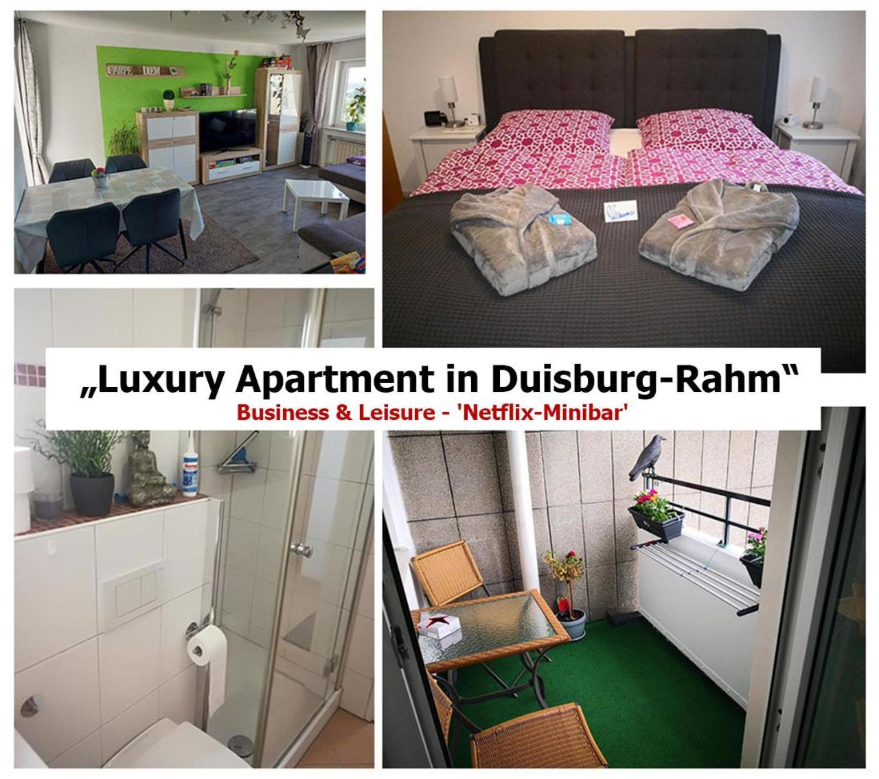 Luxury Apartment In Duisburg-Rahm - Business & Leisure - 'Netflix-Minibar' Bagian luar foto